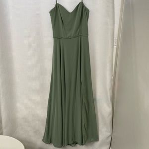 COPY - Dear Chleo Sage Green Dress